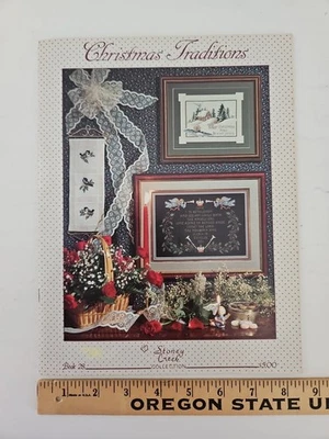 Stoney Creek CHRISTMAS TRADITIONS Counted Cross Stitch Pattern Book 28 - Image 1 of 4