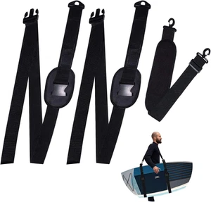 Tracolla per Tavola Da Surf, Portatile SUP Board Tracolla, Regolabile Cinghia Da - Foto 1 di 12