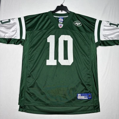 Camiseta deportiva vintage de Chad Pennington New York Jets Reebok para hombre XL malla fútbol americano NFL Foto 1 de 4