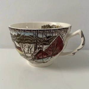 Vintage Johnson Bros The Friendly Village Tea Coffee Cup The Ice House England - Picture 1 of 8