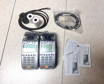 Verifone VX520 VX 520 Credit Card Machine Terminal Reader - Image 1 of 4