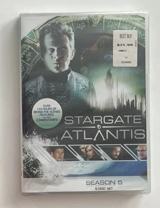 Stargate Atlantis Season 5 DVD Brand NEW Factory Sealed  5 Disc Set - Picture 1 of 3