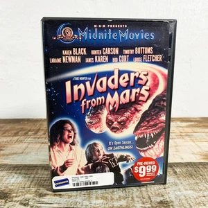 Invaders from Mars (Sci-Fi DVD) in Blockbuster Case - MGM Midnite Movies - Foto 1 di 3