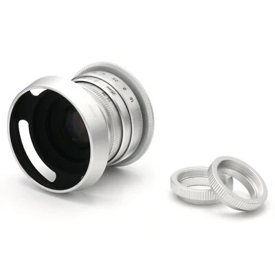 Fujian 35mm f/1.6 CCTV II cine lens for M4/3 / MFT Mount Camera gh2 gf2 gf1 - Image 1 of 4