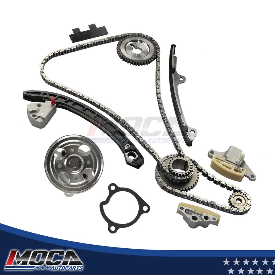 Timing Chain Kit Water Pump fits 2007-2013 Nissan Sentra Altima  QR25DE 9-4212SA - Image 1 of 4