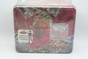 (500961) Yugioh 5Ds 2008 BLACK ROSE DRAGON COLLECTOR'S TIN - NON MINT - Picture 1 of 15