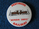 Railway Button Badge - Festiniog Railway - B