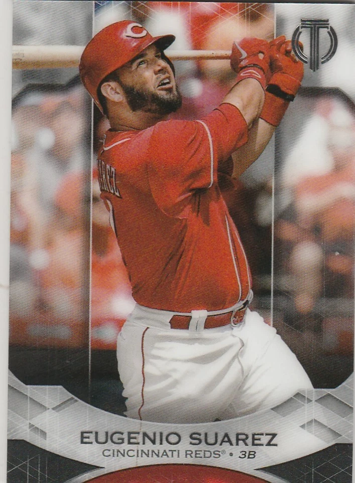 2019 TOPPS TRIBUTE EUGENIO SUAREZ 3B REDS #71 HOT! - Image 1 of 1