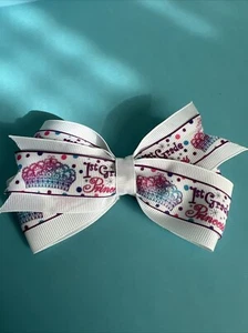Back to School Girls Hair Bow Clip First Grade Princess - Picture 1 of 2