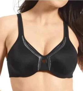 Sujetador minimizador efecto mariposa Olga 35912 44D negro nuevo con etiquetas - Imagen 1 de 5