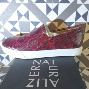 Naturalizer Women Aileen Slip on Sneakers in Plum Rouge 5.5 Wide Fitting 25.5cm - Picture 1 of 8