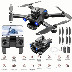 2024 5G GPS Drone Pro W/HD Brushless Dual /Three Camera Drones WiFi FPV Foldable - Picture 1 of 52