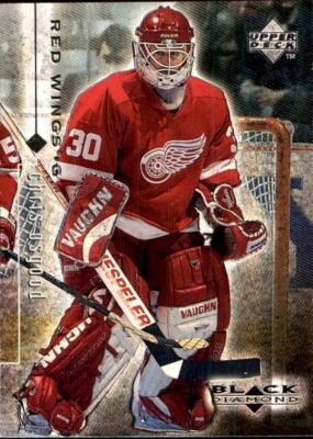 1998-99 Upper Deck Black Diamond #32 Chris Osgood DETROIT RED WINGS - Image 1 of 2