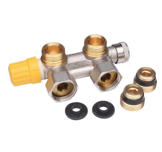 Danfoss Anschlussarmatur VHS-UN Heizkörper R 1/2, Eck, vernickelt - Bild 1 von 1