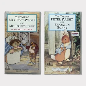 Beatrix Potter 'Tale of' 2x VHS Bundle - Frederick Warne & Co., 1994 - Vintage - Picture 1 of 24