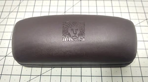 Anne Klein Hard Brown Clamshell Eyeglass/Sunglasses Case Only - Picture 1 of 7