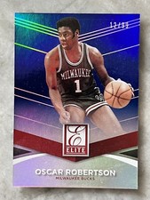2014-15 Panini Donruss Elite Oscar Robertson Blue /99 HOF Bucks #87