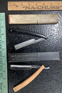 Torrey Straight Razor in Box & Griffon 00 XX Germany & A Telofit Box - Picture 1 of 10