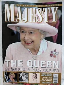 Majesty Magazine, The Queen In Pink, Risky Royal Friendships, March 2015 - Picture 1 of 4