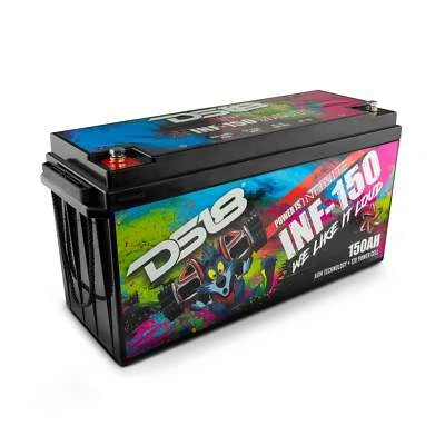 Batería de 12 voltios DS18 INF-150AH INFINITE 150 AH 4000 vatios AGM Power Cell Foto 1 de 4