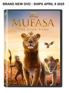 Mufasa Lion King Brand New DVD (2024) Free Shipping - USA - Picture 1 of 1