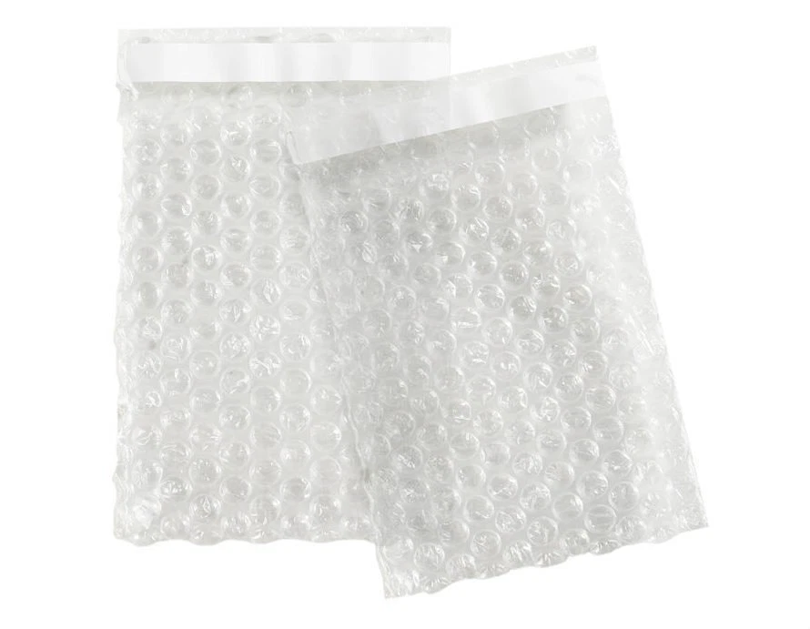 4" x 7.5" Bubble Pouches Clear Self Sealing Shipping Cushioning Bags - 25 Pack - Image 1 of 1