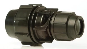 Plasson COMPRESSION REDUCING COUPLER Polypropylene- 90x75mm Or 110x90mm - Picture 1 of 3