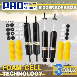 Front + Rear 2" Lift Foam Cell Shock Absorbers for Landcruiser 80 105 Series - Picture 1 of 2