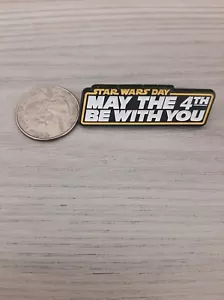 Star Wars Day May The 4th Be With You Enamel Pin - Picture 1 of 1