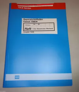 Manual De Taller VW Passat B3 35i Motor Diésel De 4 Cilindros / Mecánica 10/1995 - Imagen 1 de 1