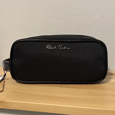 Bolsa de viaje Robert Graham Hydrus Max negra para artículos de tocador nueva con etiquetas Foto 1 de 4