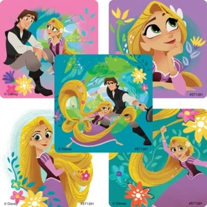 Pegatinas enredadas x 5 Favores de Fiesta Idea de Botín - Favores de Cumpleaños enredados Rapunzel - Imagen 1 de 6