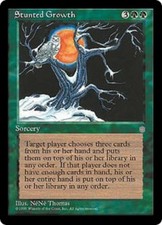 MTG 1x Stunted Growth Ice Age Card Magic The Gathering