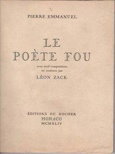 Leon Zack 2 livre d 'artiste with original drawing, watercolor, signed dedicated - Picture 1 of 12