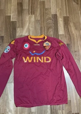 Maglia Calcio Originale AS Roma 2007/2008 Taglia L Cicinho usata in campo - Immagine 1 di 4