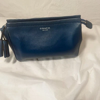 Coach Vintage Navy Blue Clutch - Image 1 of 4