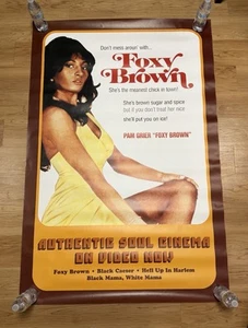 40x60 Rare Movie Subway Poster Foxy Brown 1974 ? Pam Grier Authentic Soul Cinema - Picture 1 of 1