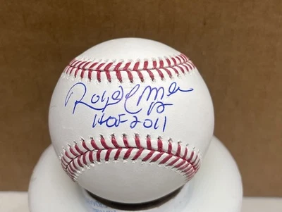 Toronto Blue Jays Roberto Alomar Signed RAWLINGS MLB Baseball HOF 2012 JSA - Image 1 of 2