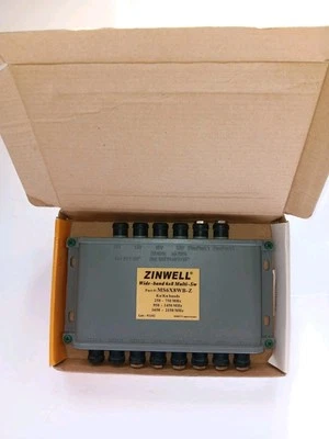Zinwell Wide-Band 6x8 Multi-Switch For Ka/Ku Dish Antenna MS6x8WB-Z In Box  - Image 1 of 4