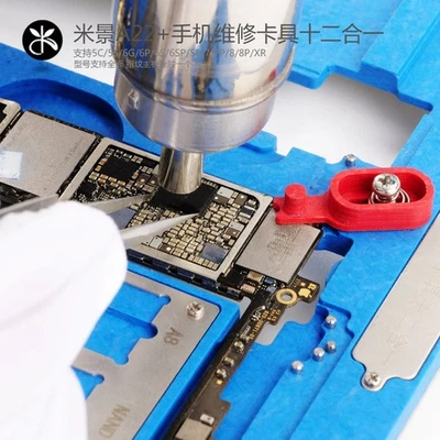 PCB ReWork Fixture JIG Logic Board Holder Repair MiJing A22+ Apple iPhone 6-X UK - Image 1 of 4