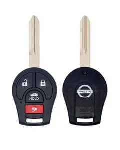 OEM NISSAN KEYLESS REMOTE HEAD IGNITION KEY FOB TRANSMITTER CWTWB1U751 W/46 CHIP - Picture 1 of 3