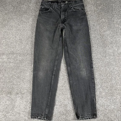 Vtg Levis Jeans Mens 31x32 (Fits 30x31) Faded Black 550 Relaxed Fit Made in USA - Image 1 of 4