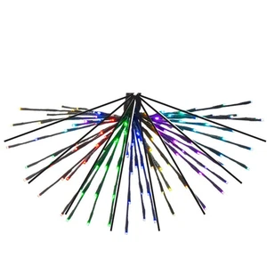 160Lt x 24" RGB-WW Black Starburst Remot - Picture 1 of 1