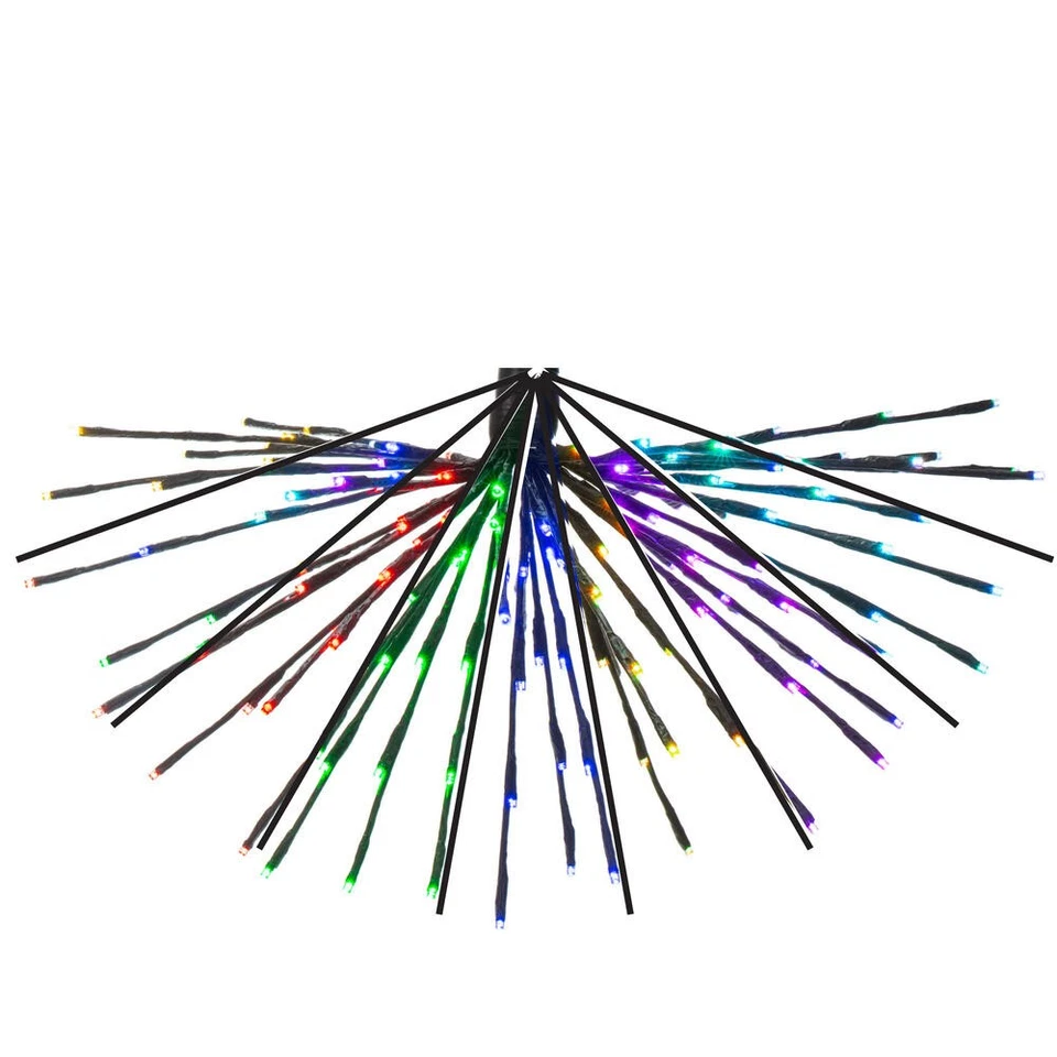 160Lt x 24" RGB-WW Black Starburst Remot - Image 1 of 1