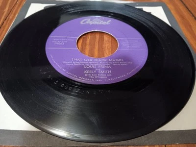 Louis Prima and Keely Smith That Old Black Magic / You Are My Love 7" 45 Vinyl - Image 1 of 3