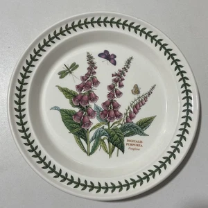 PORTMEIRION BOTANIC GARDEN DINNER PLATE - 10,5” / 27cm FOXGLOVE - Picture 1 of 5
