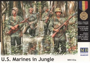 US Marines in Jungle, WWII era 1/35 MasterBox 3589 - Picture 1 of 3