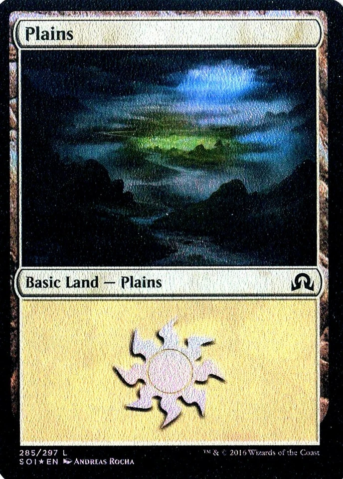 MTG - Shadows over Innistrad - Plains #285 - Foil - Various conditions - Image 1 of 1