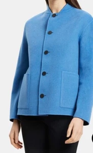 Theory Wendemantel Jungen S schwarz Lapis neu Divide 2 Wolle Kaschmir Jacke $ 595 - Bild 1 von 17