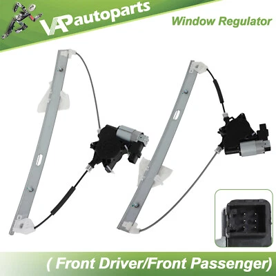 For 2007-2015 Mazda CX-9 Pair Front RH LH Side Window Regulator Power with Motor - Image 1 of 4